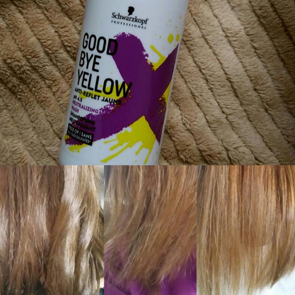 グッバイ イエロー カラーシャンプー/シュワルツコフ プロフェッショナル/市販シャンプーを使ったクチコミ(1枚目)