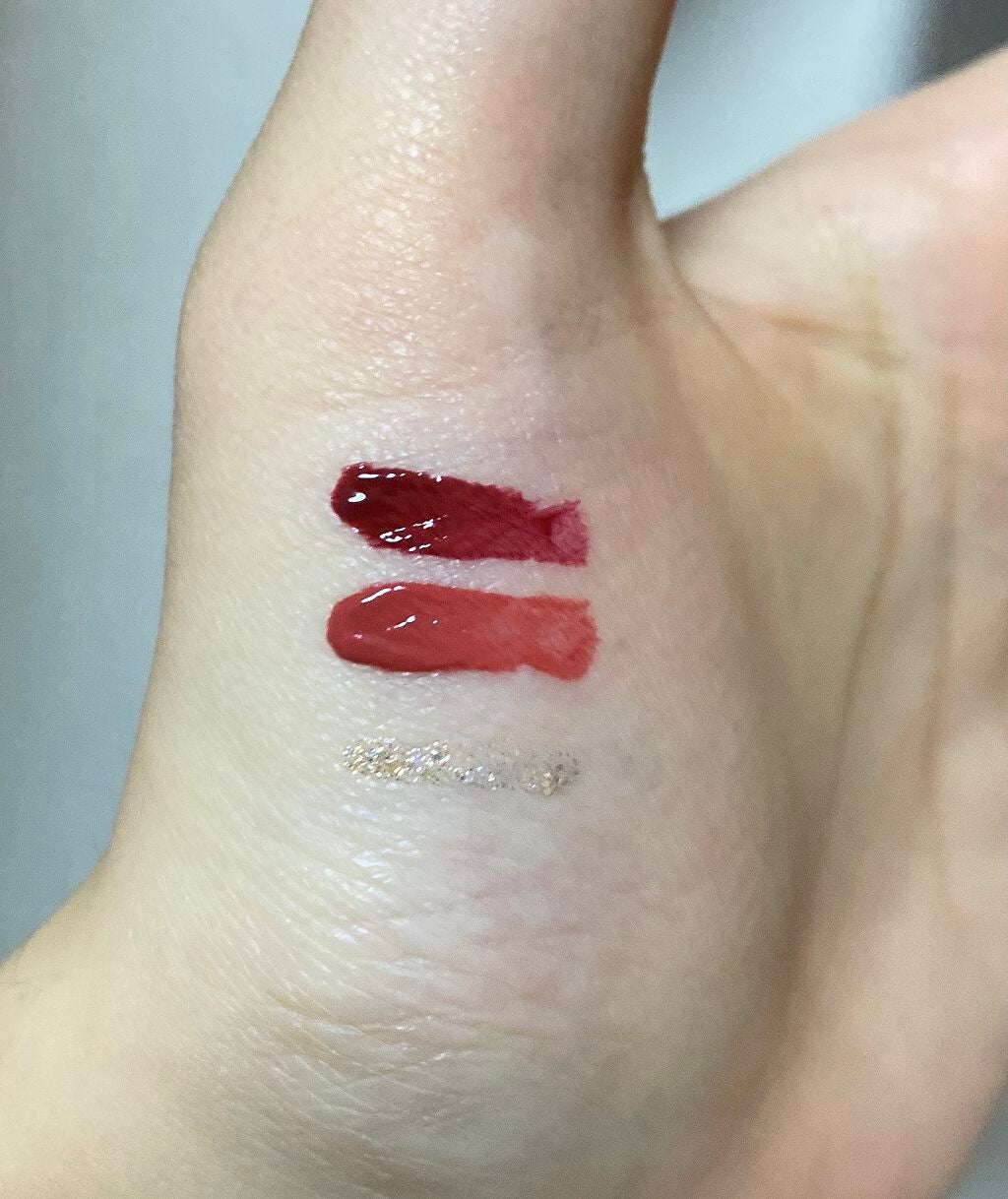 ジューシーラスティングティント/rom&nd/リップティントを使ったクチコミ(2枚目)