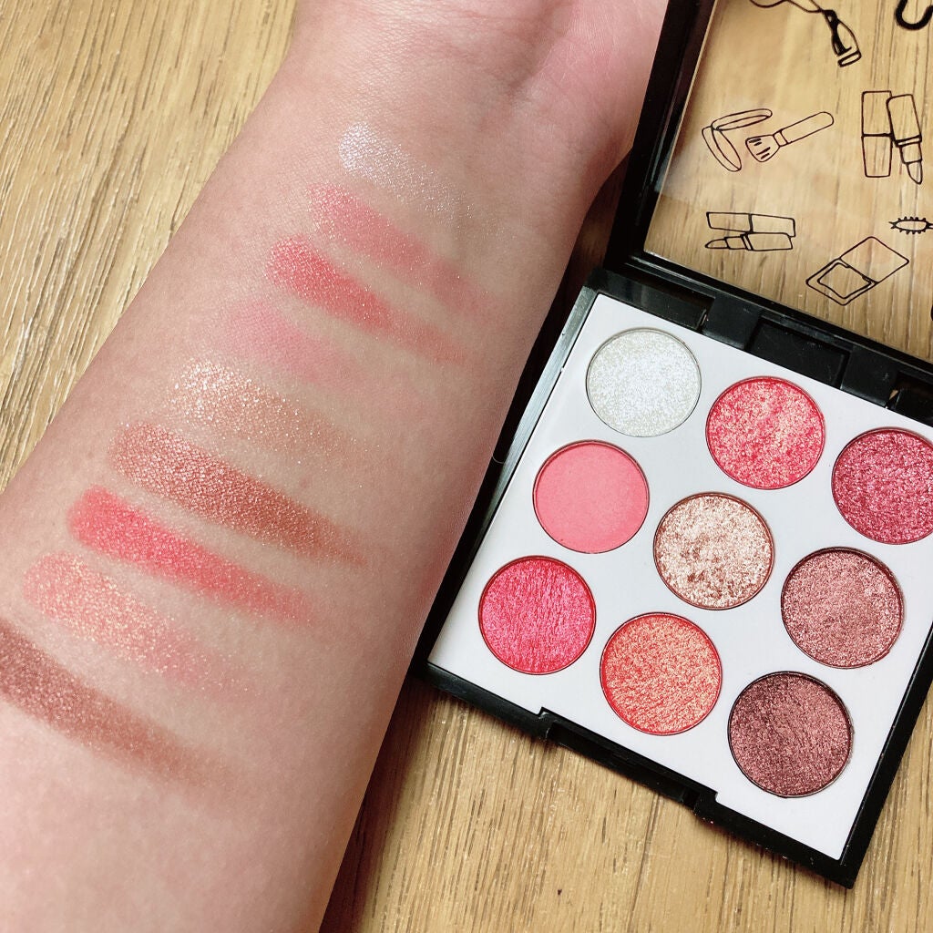 スムース アイシャドウ パレット プロダクト シークレット/NOVO/ジェル・クリームアイシャドウを使ったクチコミ(2枚目)