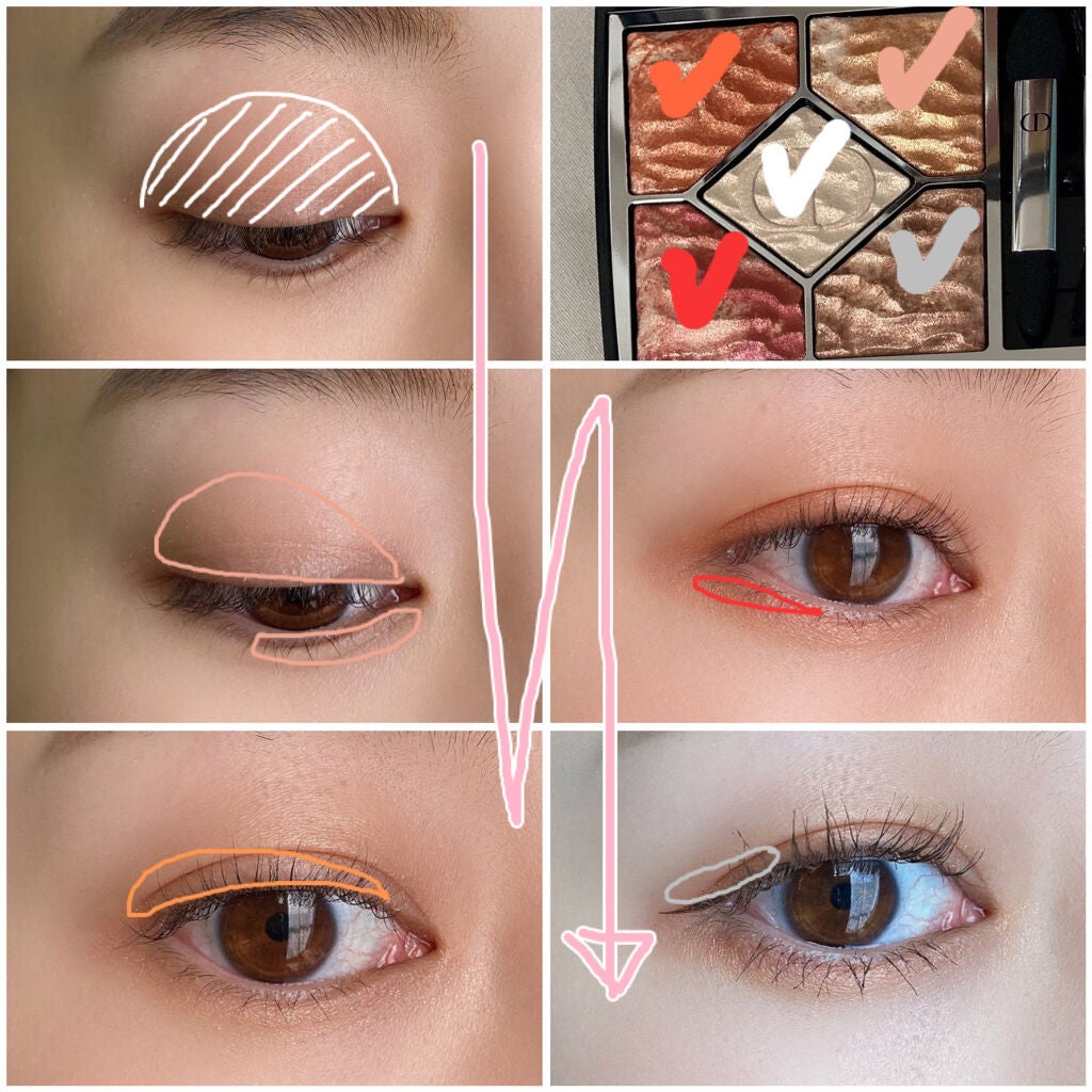 サンク クルール クチュール <サマー デューン>/Dior/アイシャドウパレットを使ったクチコミ(3枚目)