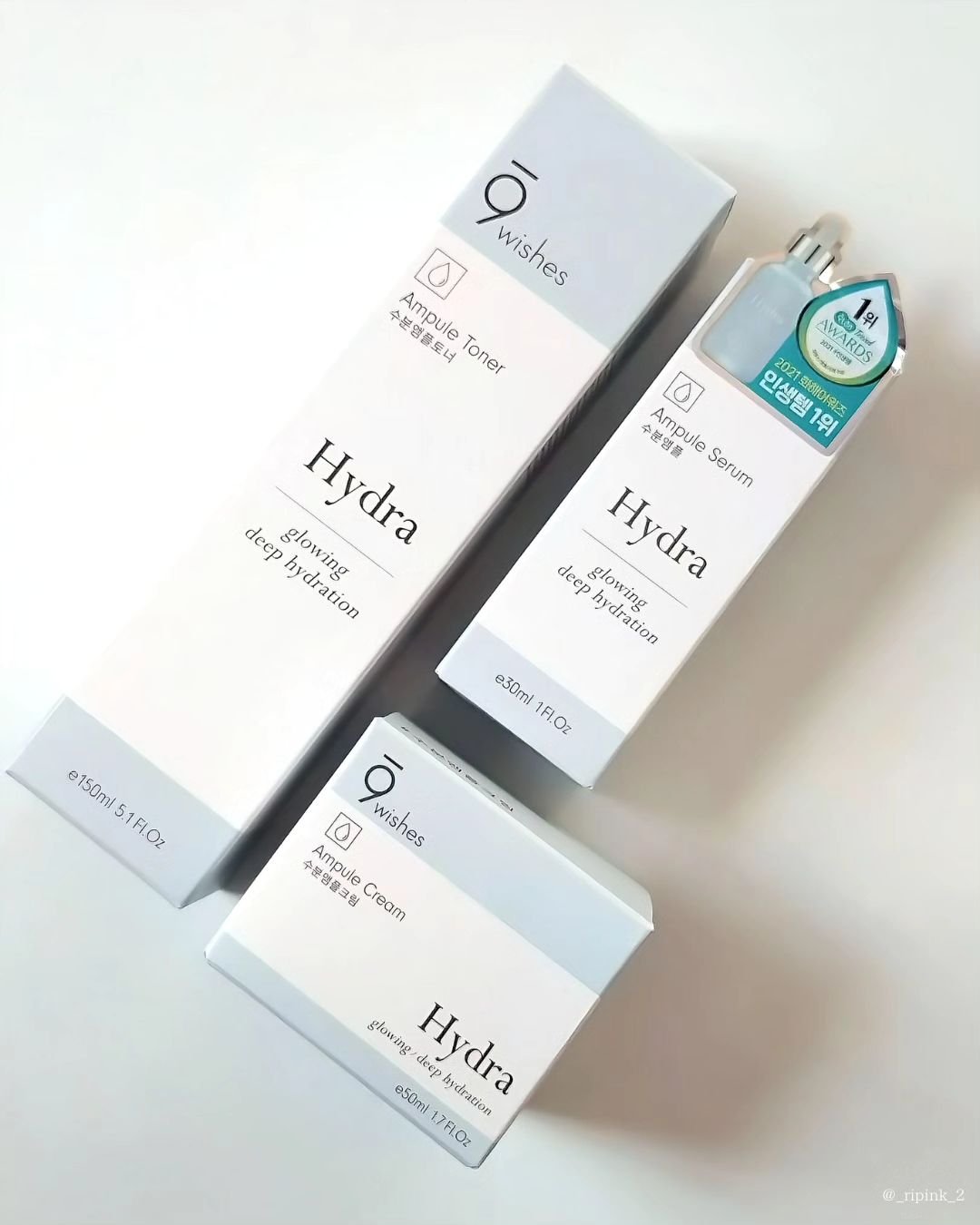ハイドラアンプルトナー/9Wishes/化粧水を使ったクチコミ（3枚目）