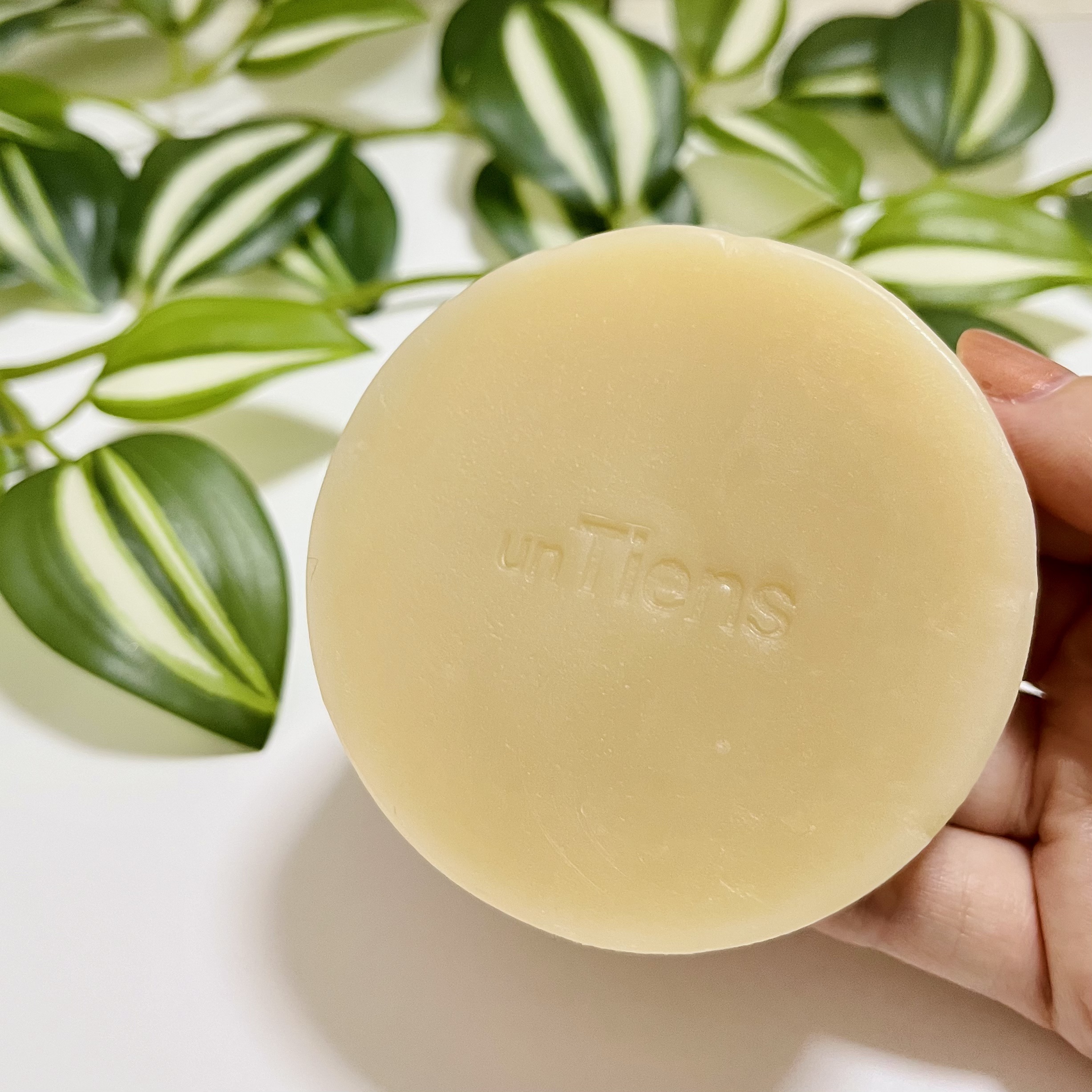 手作り固形石鹸シャンプー（黒みつ）＆専用ビネガーリンス（ラベンダー）/アンティアン/市販シャンプーを使ったクチコミ（2枚目）