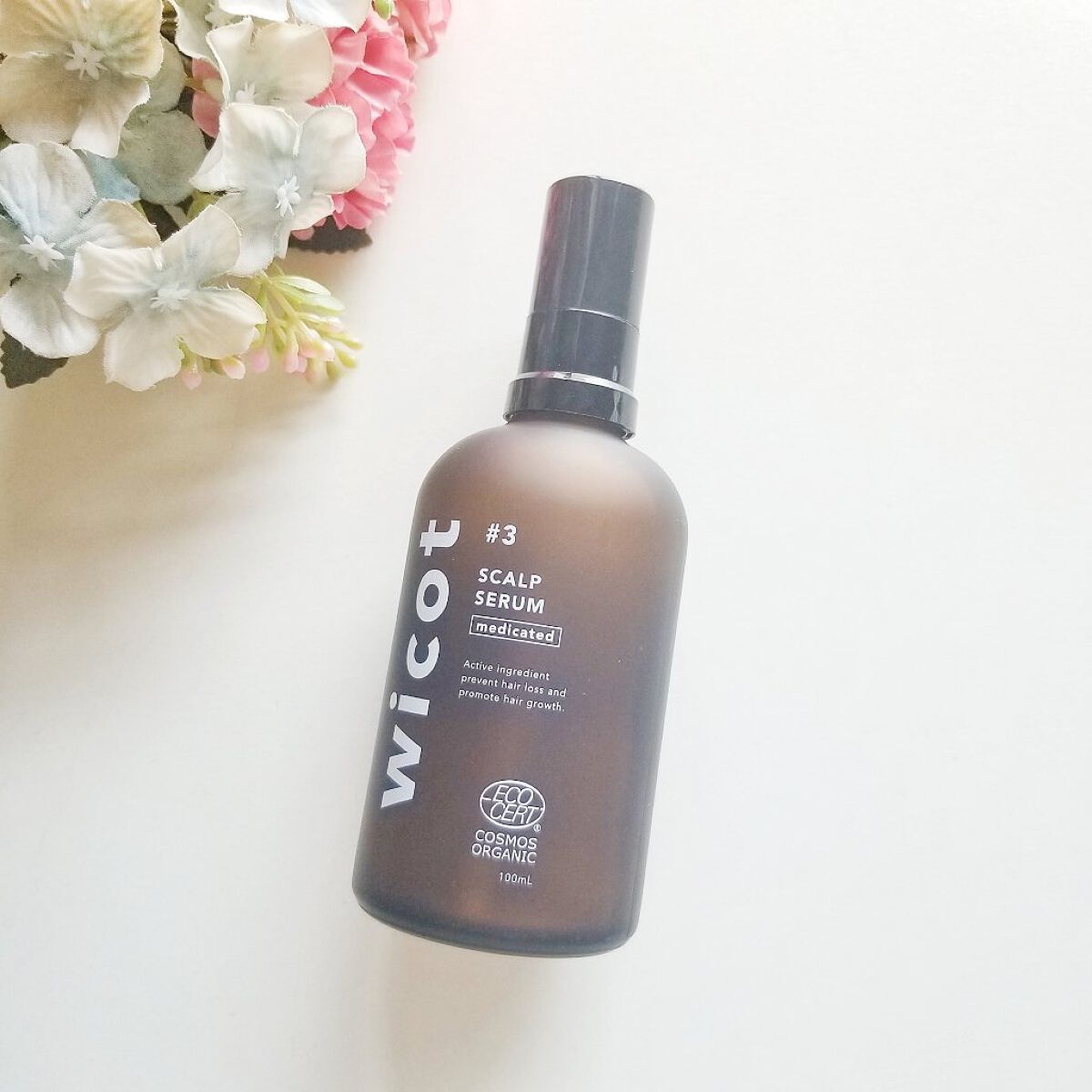 薬用スカルプセラム/wicot/頭皮ローションを使ったクチコミ（2枚目）