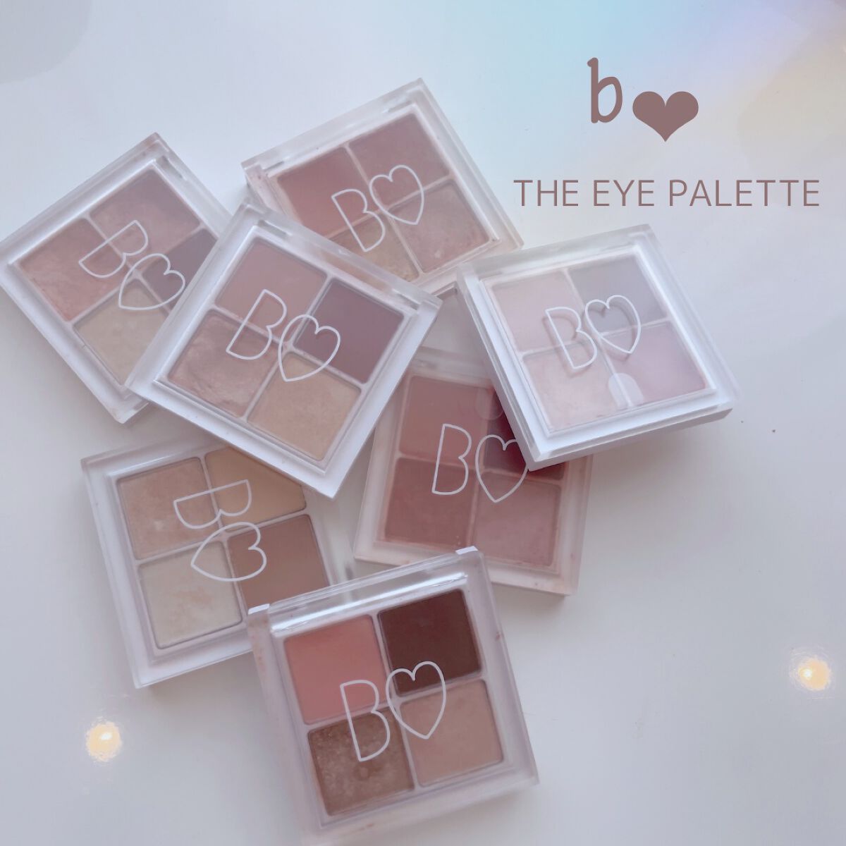 THE アイパレR/b idol/アイシャドウパレットを使ったクチコミ（1枚目）