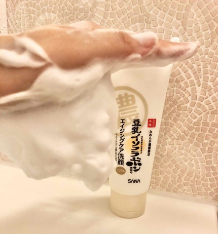 WRクレンジング洗顔 N/なめらか本舗/洗顔フォームを使ったクチコミ(3枚目)