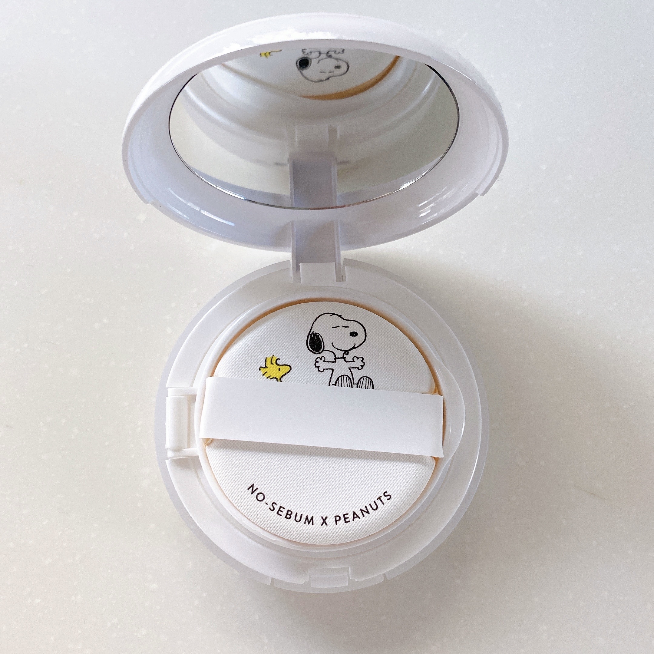 ノーセバム パウダー クッション 21C ローズバニラ/innisfree/クッションファンデーションを使ったクチコミ（2枚目）