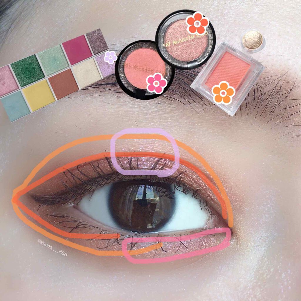 パーフェクトマルチアイズ/キャンメイク/アイシャドウパレットを使ったクチコミ(4枚目)