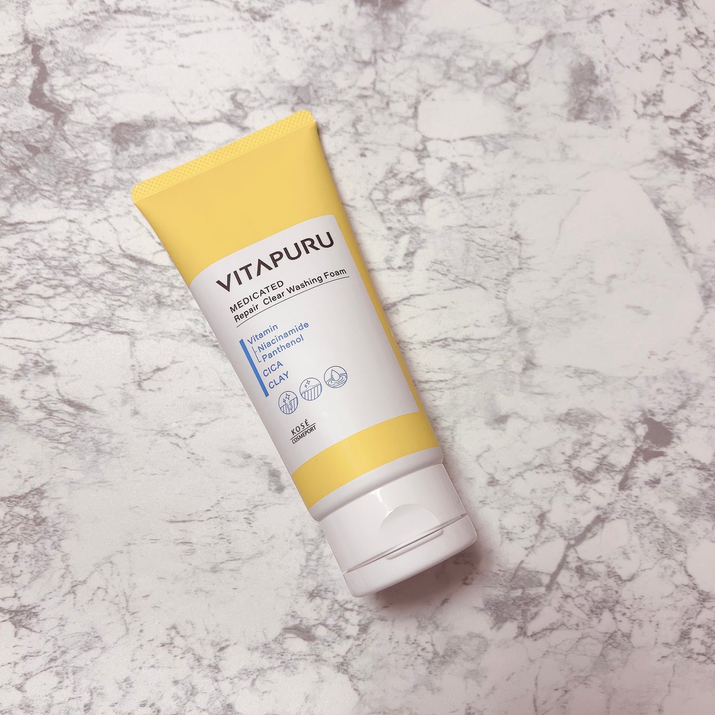 ビタプル リペア クリアウォッシングフォーム/VITAPURU/洗顔フォームを使ったクチコミ(6枚目)