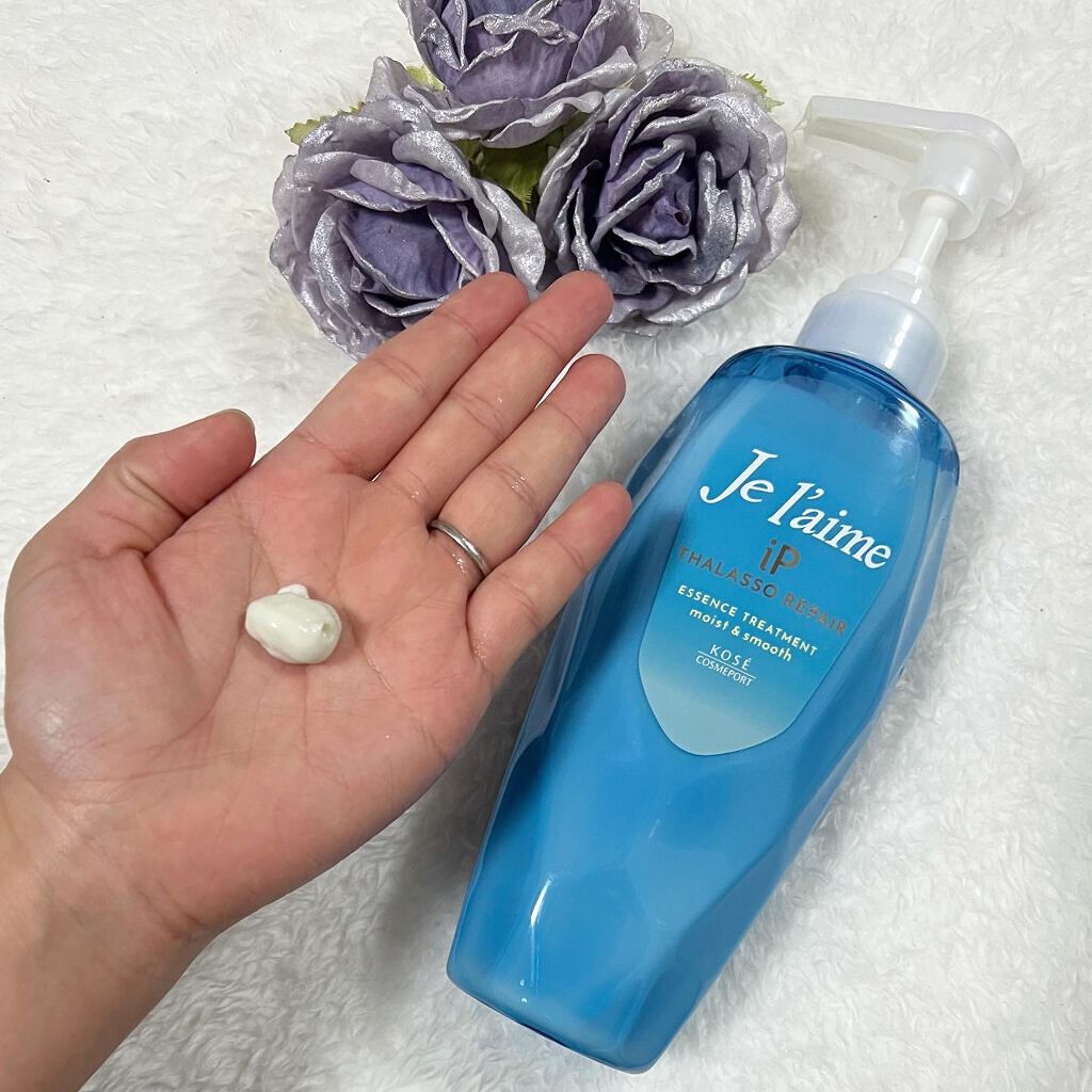 iP タラソリペア 補修美容液 シャンプー/トリートメント (モイスト&スムース)/Je l'aime/市販シャンプーを使ったクチコミ(3枚目)