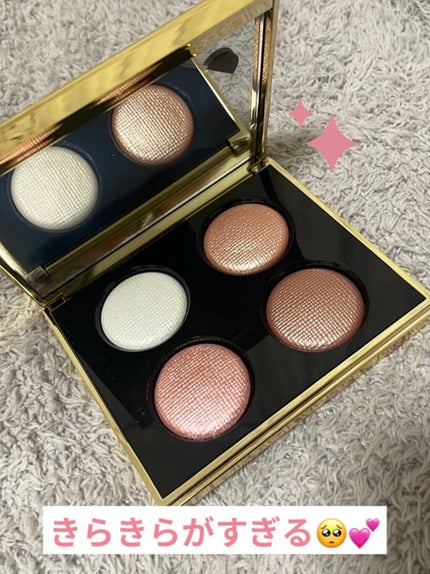 ピンク グロウ リュクス アイシャドウ パレット/BOBBI BROWN/アイシャドウパレットを使ったクチコミ(2枚目)