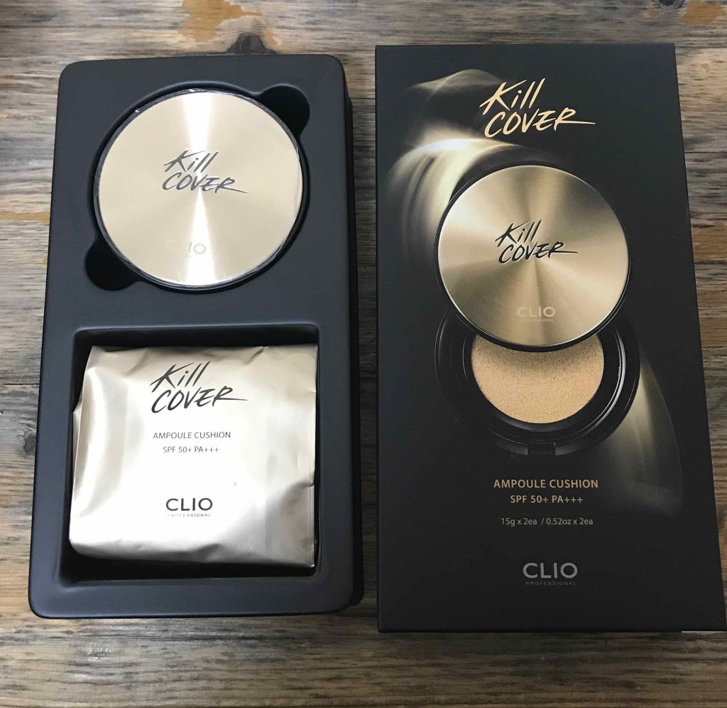 キル カバー ファンウェア クッション エックスピー/CLIO/クッションファンデーションを使ったクチコミ(2枚目)