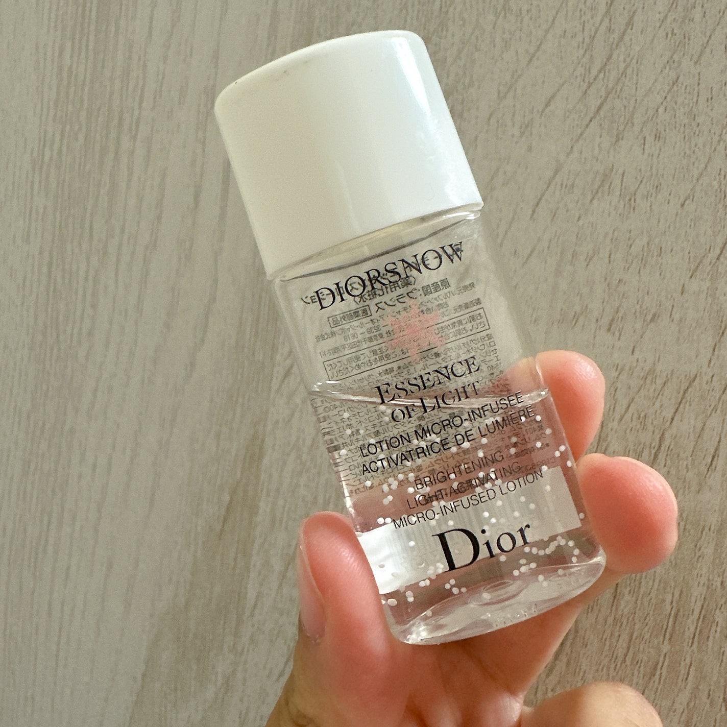 スノー ライト エッセンス ローション (薬用化粧水) (医薬部外品)/Dior/化粧水を使ったクチコミ(1枚目)