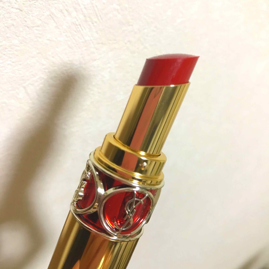 ルージュ ヴォリュプテ シャイン/YVES SAINT LAURENT BEAUTE/口紅を使ったクチコミ（1枚目）