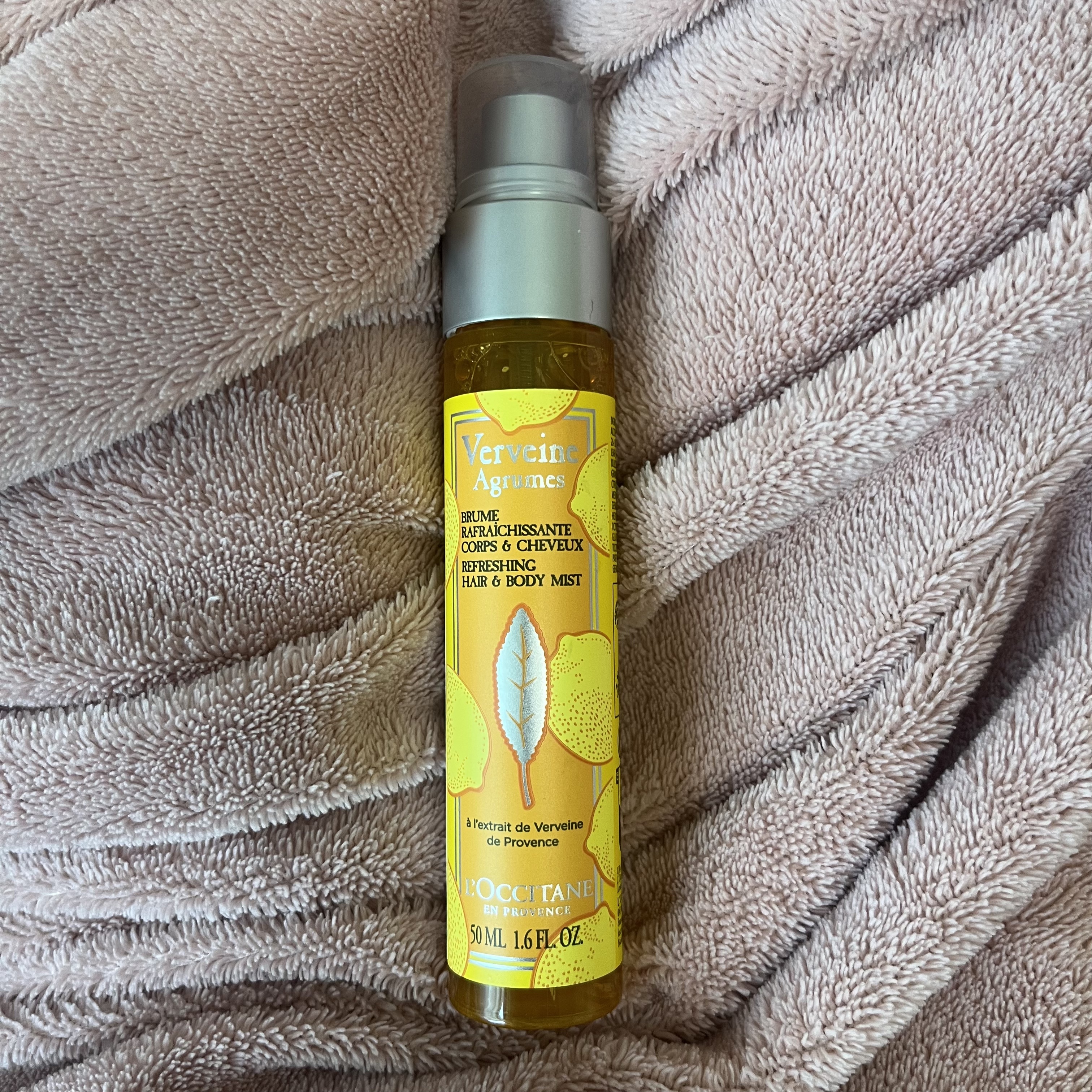 シトラスヴァーベナ ボディ＆ヘアミスト/L'OCCITANE/香水(その他)を使ったクチコミ（1枚目）