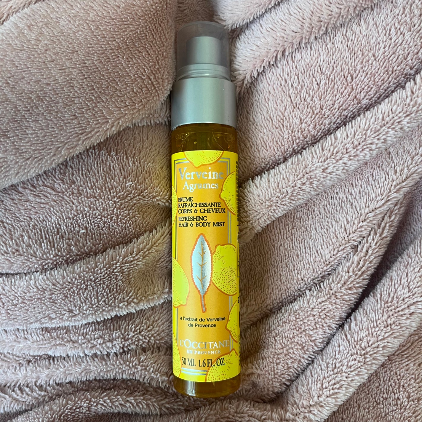 シトラスヴァーベナ ボディ&ヘアミスト/L'OCCITANE/香水(その他)を使ったクチコミ(1枚目)