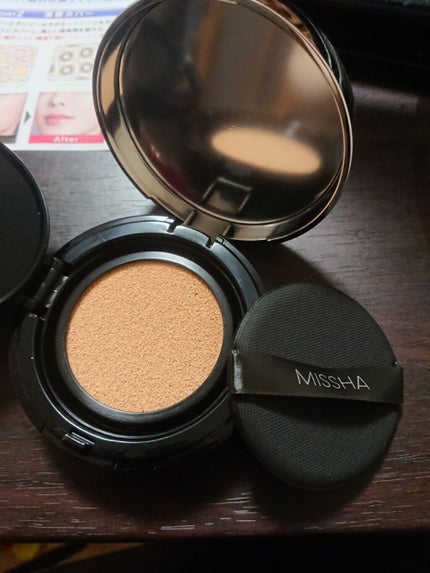 M クッションファンデーション(ネオカバー)/MISSHA/クッションファンデーションを使ったクチコミ(2枚目)