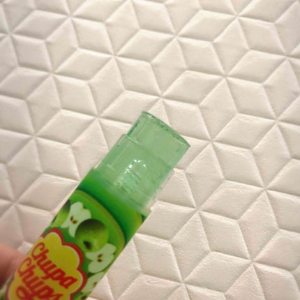 デリシャスリップクリーム Chupa Chups(チュッパチャプス) アップルの香り/デリシャスリップクリーム/リップクリームを使ったクチコミ(3枚目)