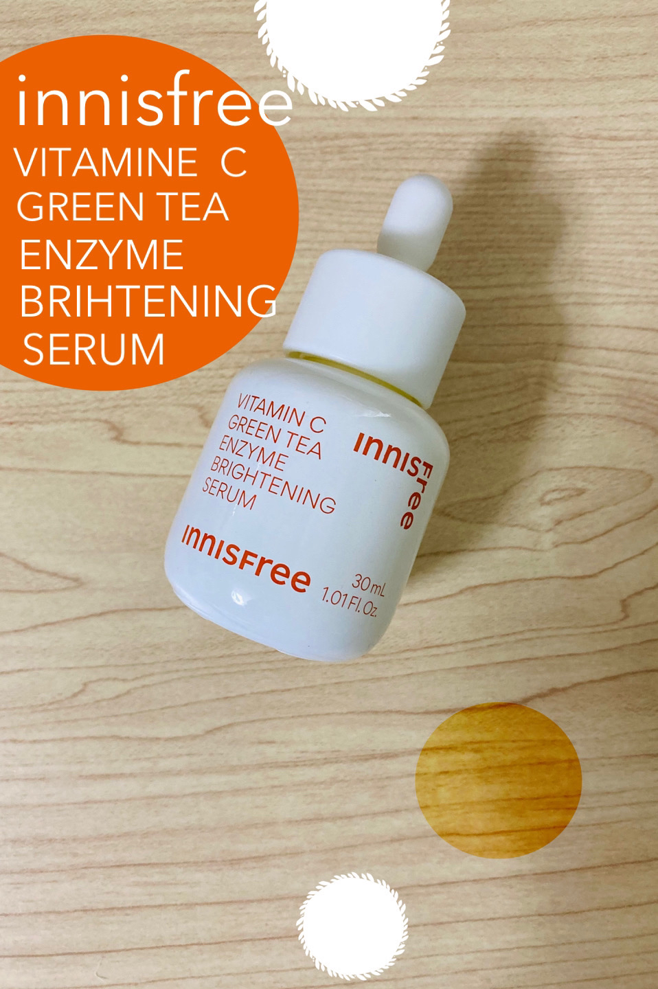 ビタC　グリーンティーエンザイム　ブライト　セラム 30mL/innisfree/美容液を使ったクチコミ（1枚目）