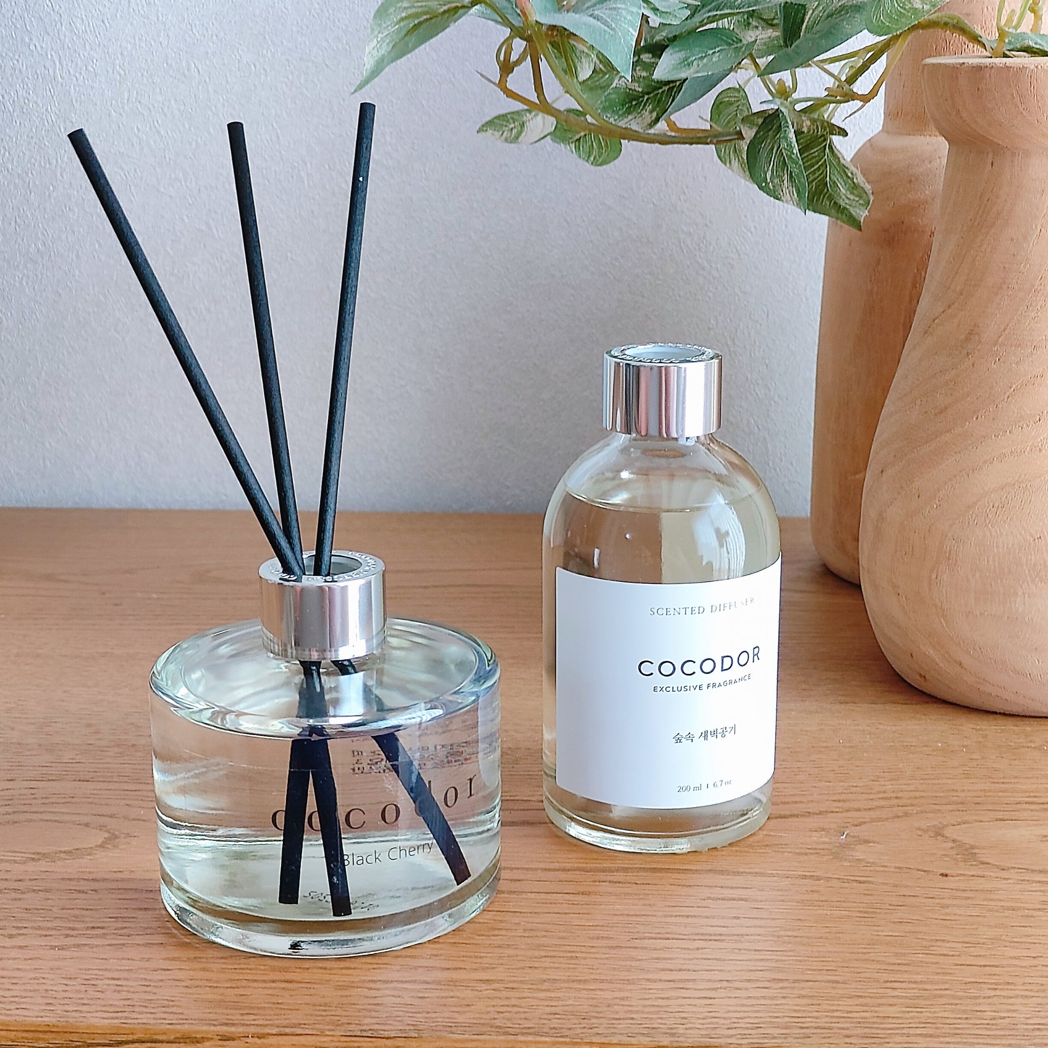 ブラックチェリー デュフューザー/COCODOR/ルームフレグランスを使ったクチコミ（1枚目）