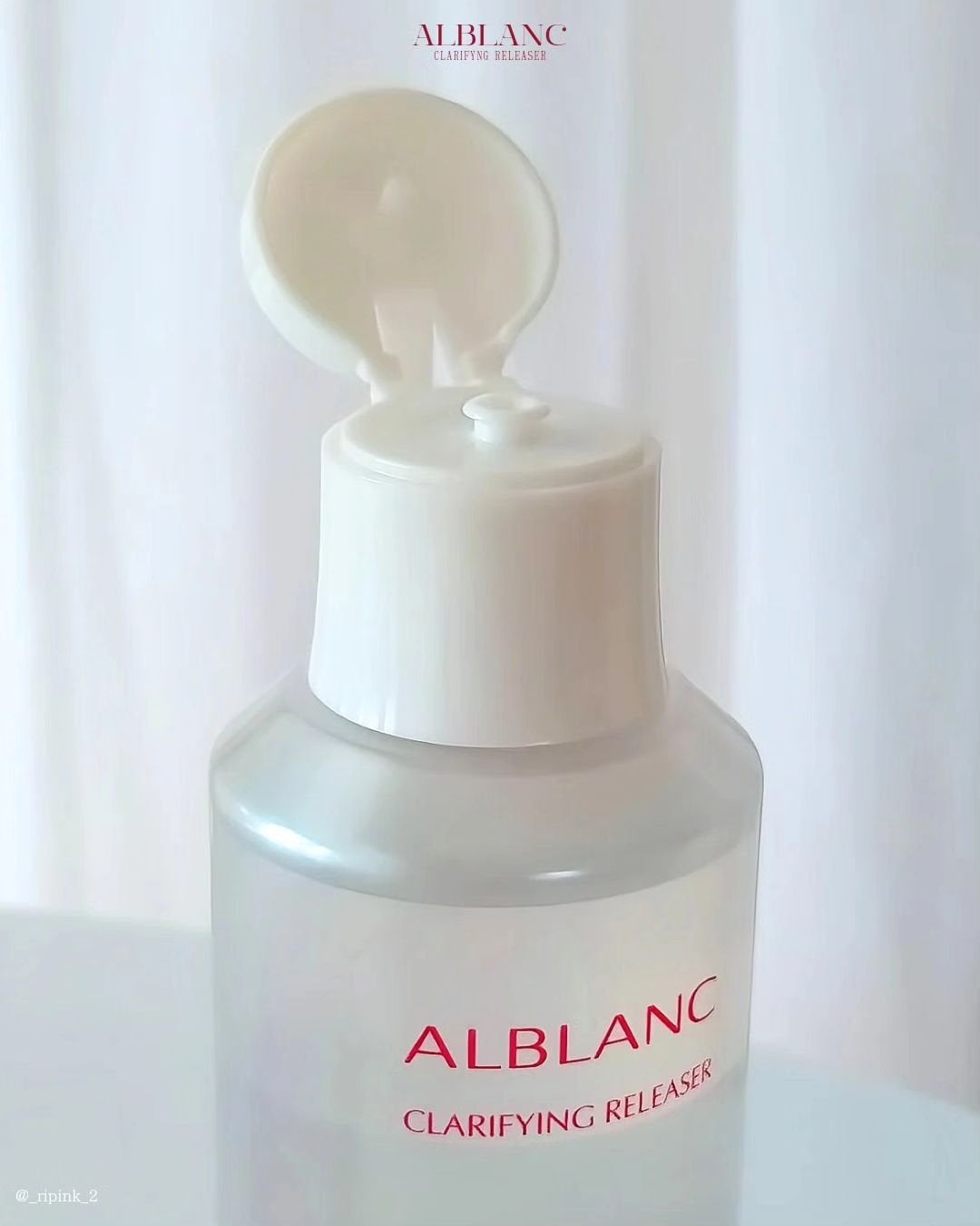 クラリファイイング リリーサー/ALBLANC/クレンジングウォーターを使ったクチコミ(4枚目)