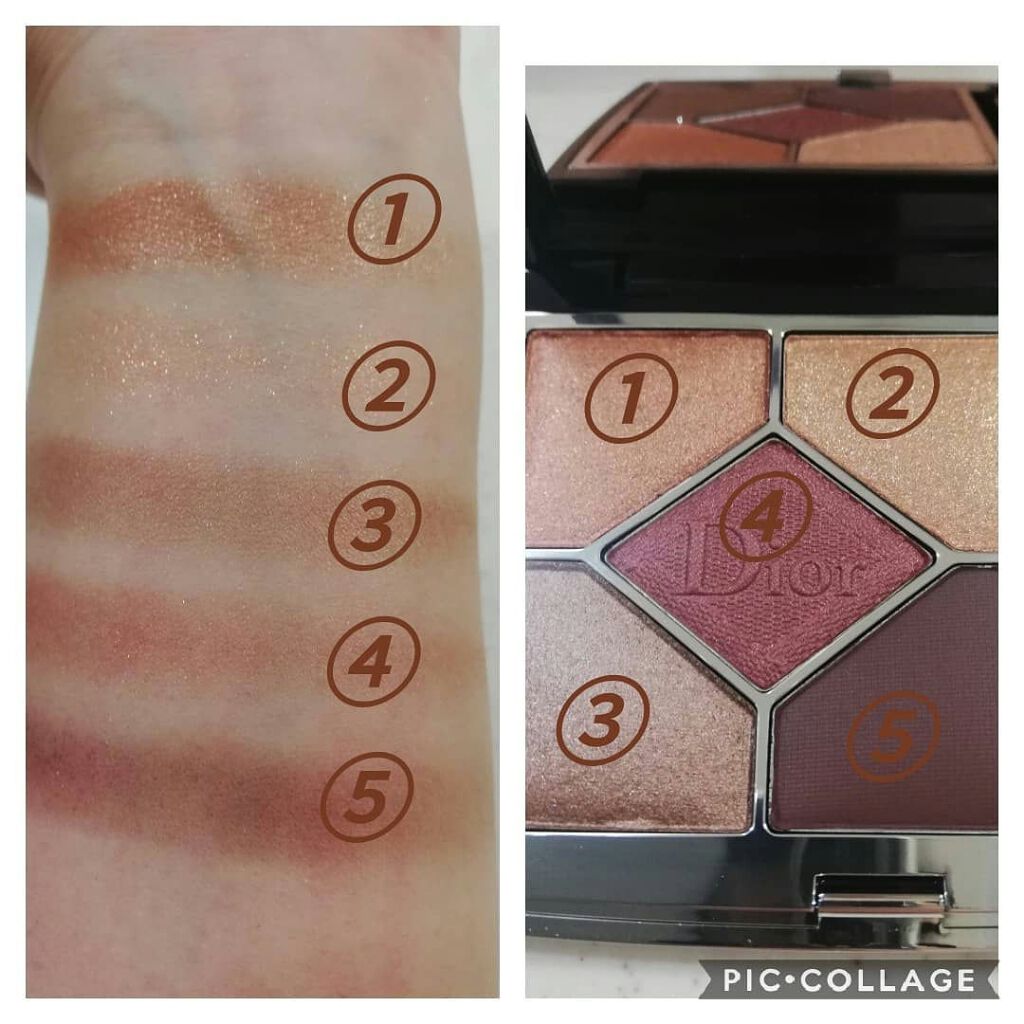 【旧】サンク クルール クチュール/Dior/アイシャドウパレットを使ったクチコミ(2枚目)