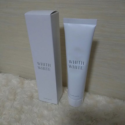 歯磨き粉/WHITH WHITE/歯磨き粉を使ったクチコミ(2枚目)