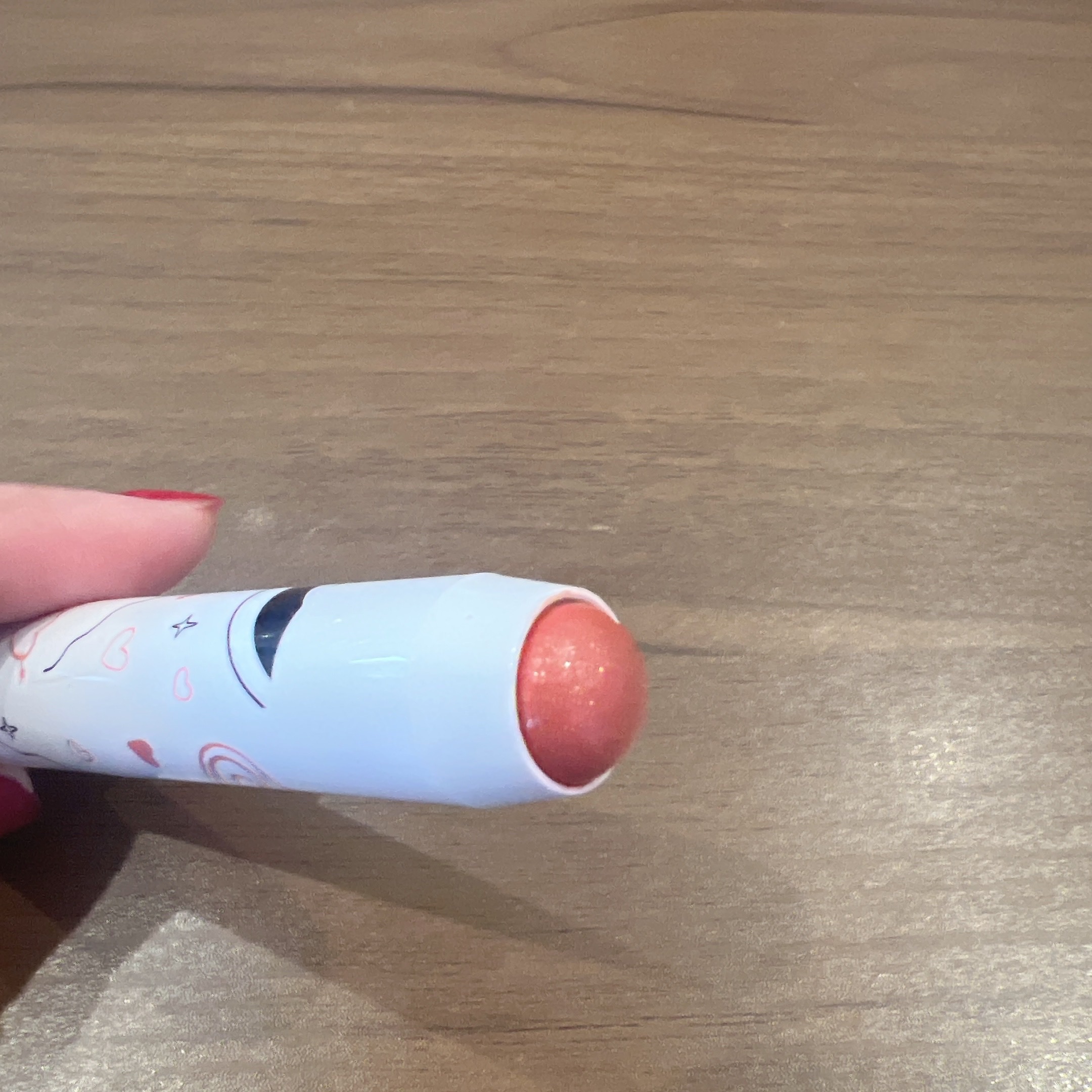 バーム ステイン 995 コーラル クリスタル/REVLON/口紅を使ったクチコミ（2枚目）