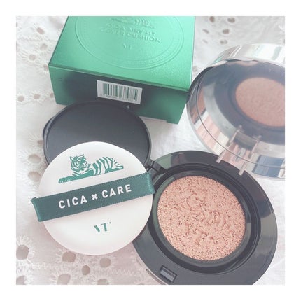 CICA エアリーフィットカバークッション/VT/クッションファンデーションを使ったクチコミ(7枚目)