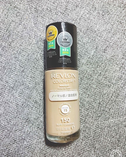カラーステイ メイクアップ/REVLON/リキッドファンデーションを使ったクチコミ(1枚目)