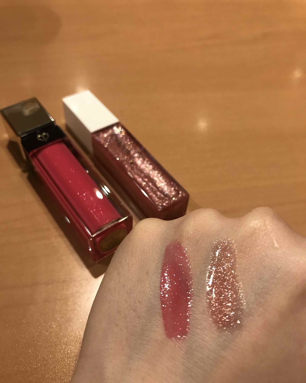 メスメリック グロスオン/CHICCA/リップグロスを使ったクチコミ(1枚目)