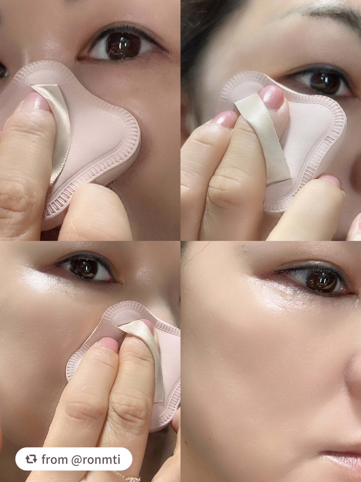 ファンデーションが染みこみにくいパフ/貝印/パフ・スポンジを使ったクチコミ(4枚目)