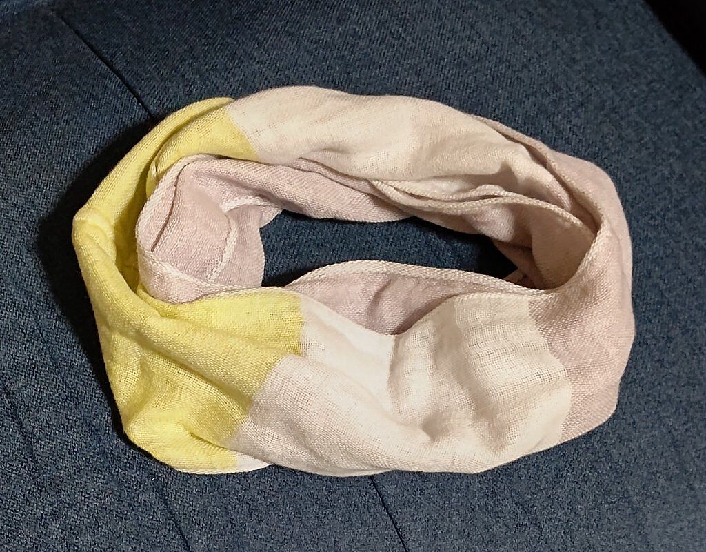 今治でつくった３重ガーゼの麻混タオルスヌード/ベルメゾン/その他を使ったクチコミ（1枚目）