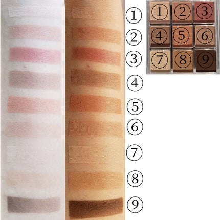 プレイカラーアイズ カサフィグ プレイカラーアイズ/ETUDE/アイシャドウパレットを使ったクチコミ(2枚目)