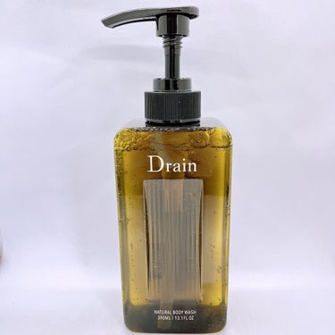 Drain ナチュラルボディウォッシュのクチコミ「Drainのナチュラルボディウォッシュを使用しました😊
洗浄成分を全て天然由来のものを採用して.....」（1枚目）