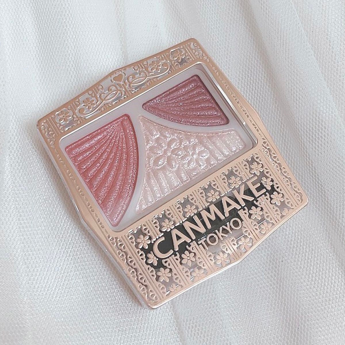 ジューシーピュアアイズ/キャンメイク/アイシャドウパレットを使ったクチコミ(2枚目)