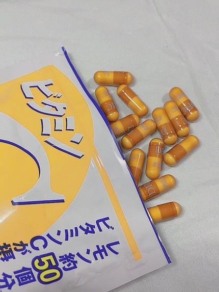 DHC ビタミンCハードカプセル/DHC/美容サプリメントを使ったクチコミ(2枚目)