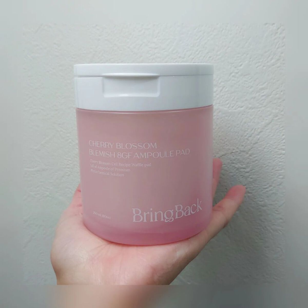 チェリーブロッサム ブレミッシュ ８GF アンプルパッド/Bring Back/トナーパッドを使ったクチコミ（1枚目）