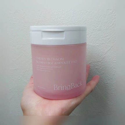 チェリーブロッサム ブレミッシュ 8GF アンプルパッド/Bring Back/トナーパッドを使ったクチコミ(1枚目)