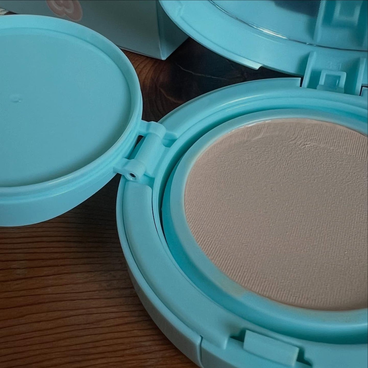 Glow me mesh cushion /Likebel/クッションファンデーションを使ったクチコミ(3枚目)