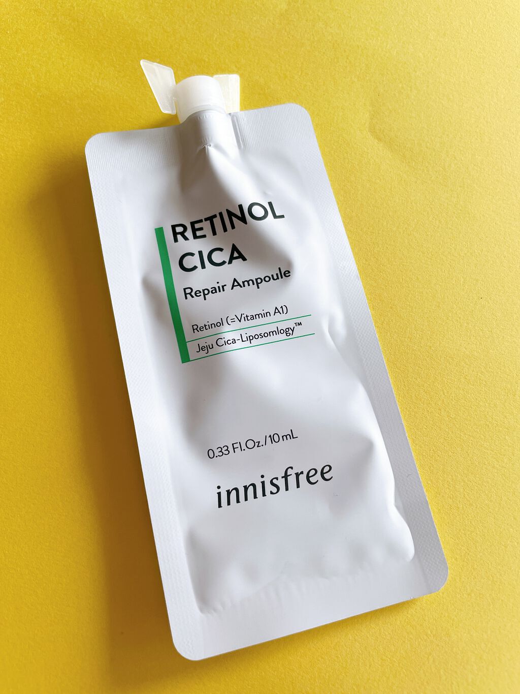 レチノール シカ リペア セラム/innisfree/美容液を使ったクチコミ(1枚目)