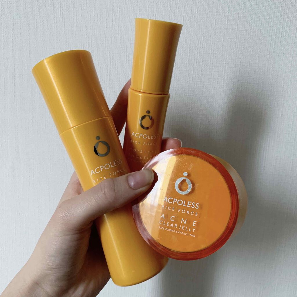 アクポレス ニキビケアスターターキット/ライスフォース/スキンケアキットを使ったクチコミ(1枚目)