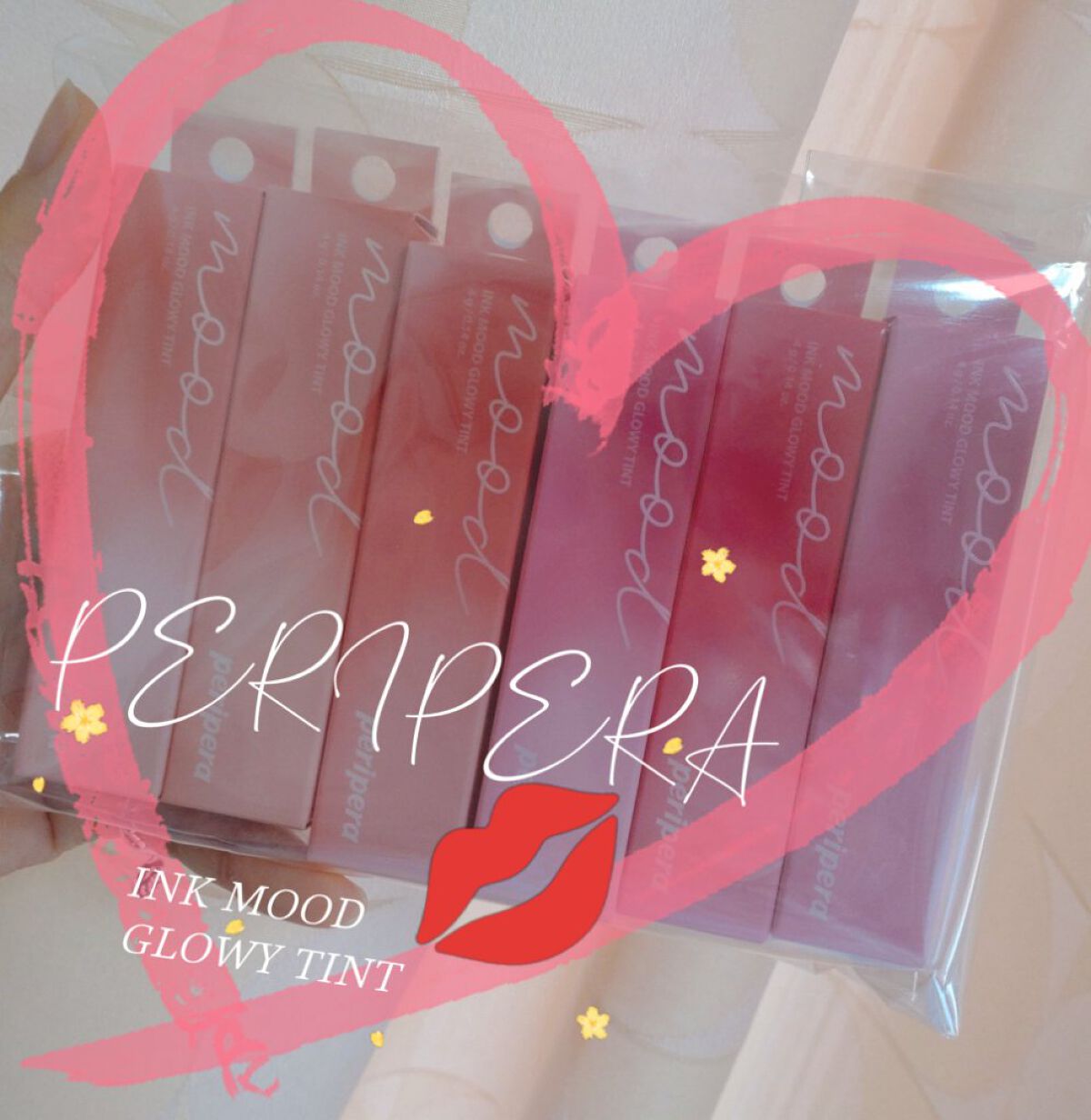 ペリペラ インク ムード グロイ ティント/PERIPERA/リップティントを使ったクチコミ（1枚目）