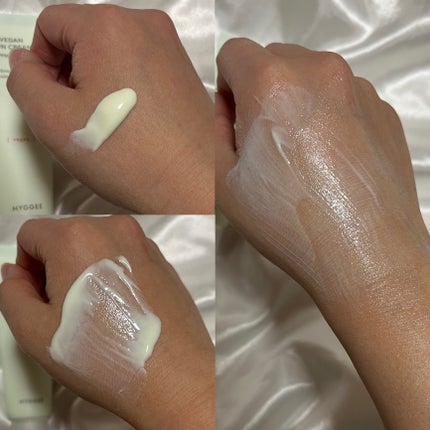 ヴィーガンサンクリーム/HYGGEE/日焼け止めクリームを使ったクチコミ(3枚目)