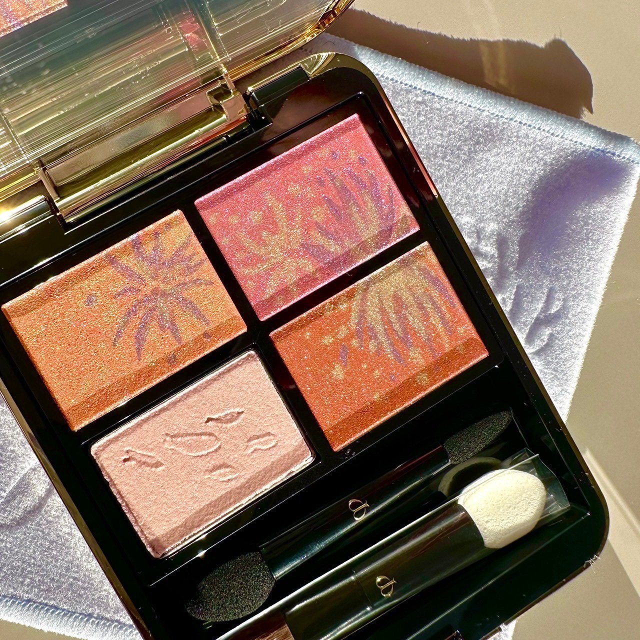 オンブルクルールクアドリ/クレ・ド・ポー ボーテ/アイシャドウパレットを使ったクチコミ（2枚目）