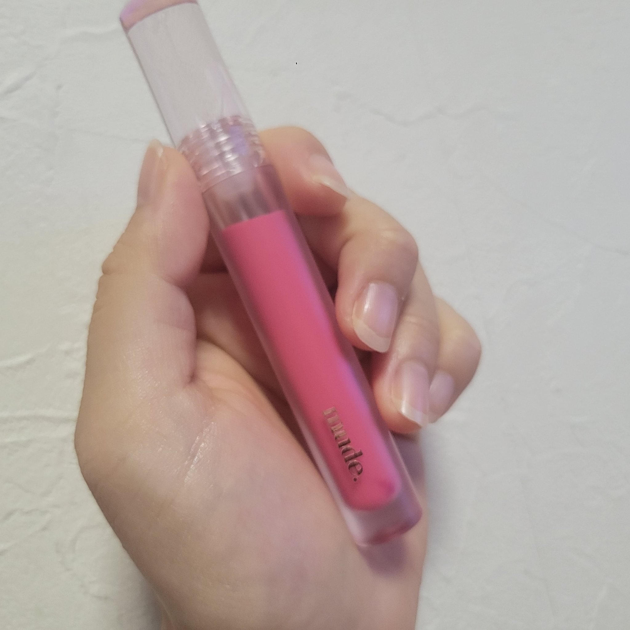 グラッセリップティント 05 ウィンディ/mude./リップティントを使ったクチコミ（1枚目）