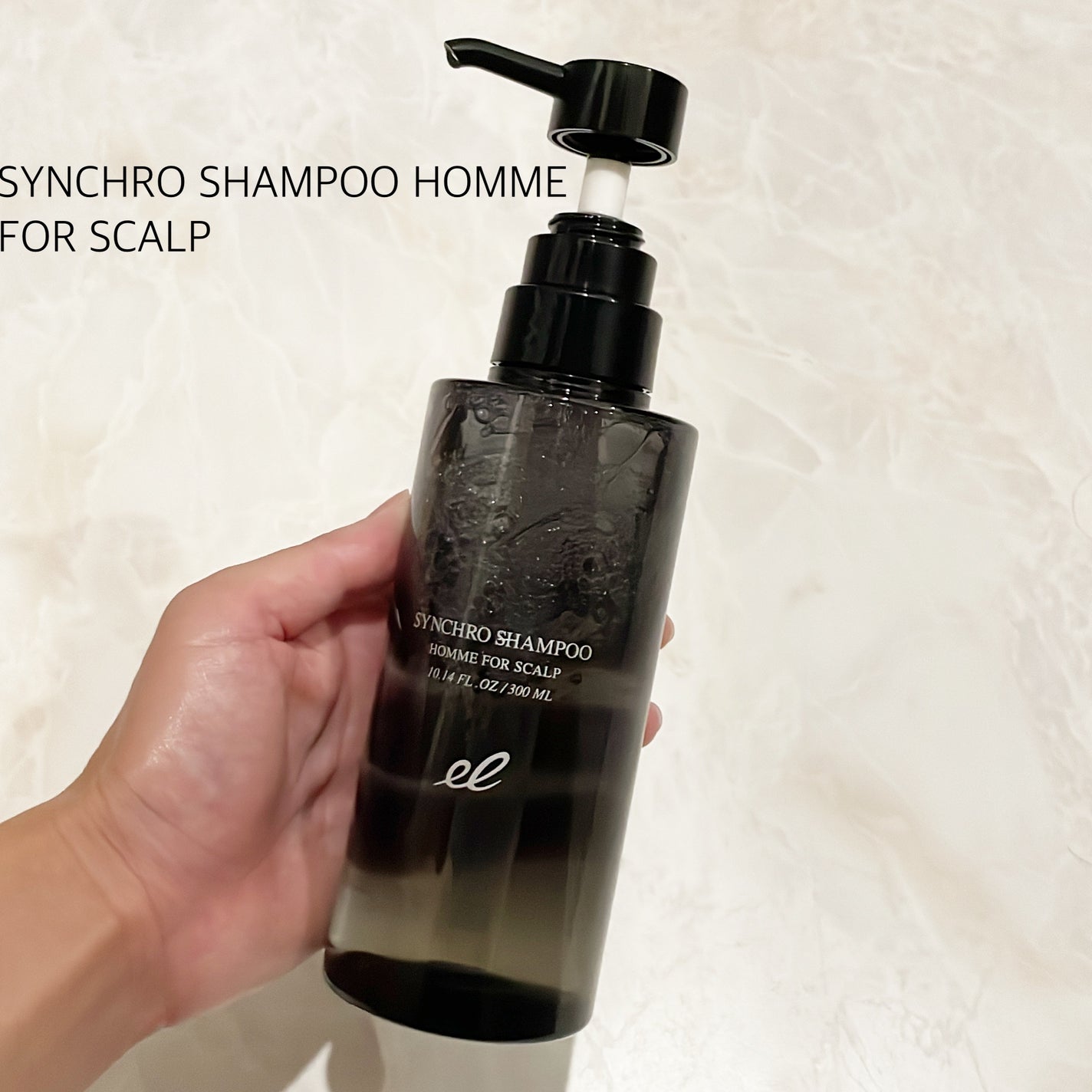 シンクロシャンプー オム FOR SCALP/ELECTRON/市販シャンプーを使ったクチコミ(1枚目)