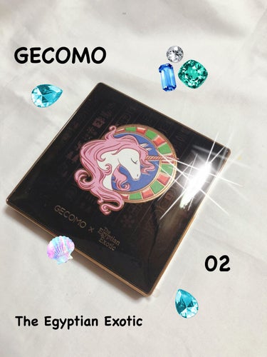 16色アイシャドウパレット/gecomo/アイシャドウパレットを使ったクチコミ（1枚目）