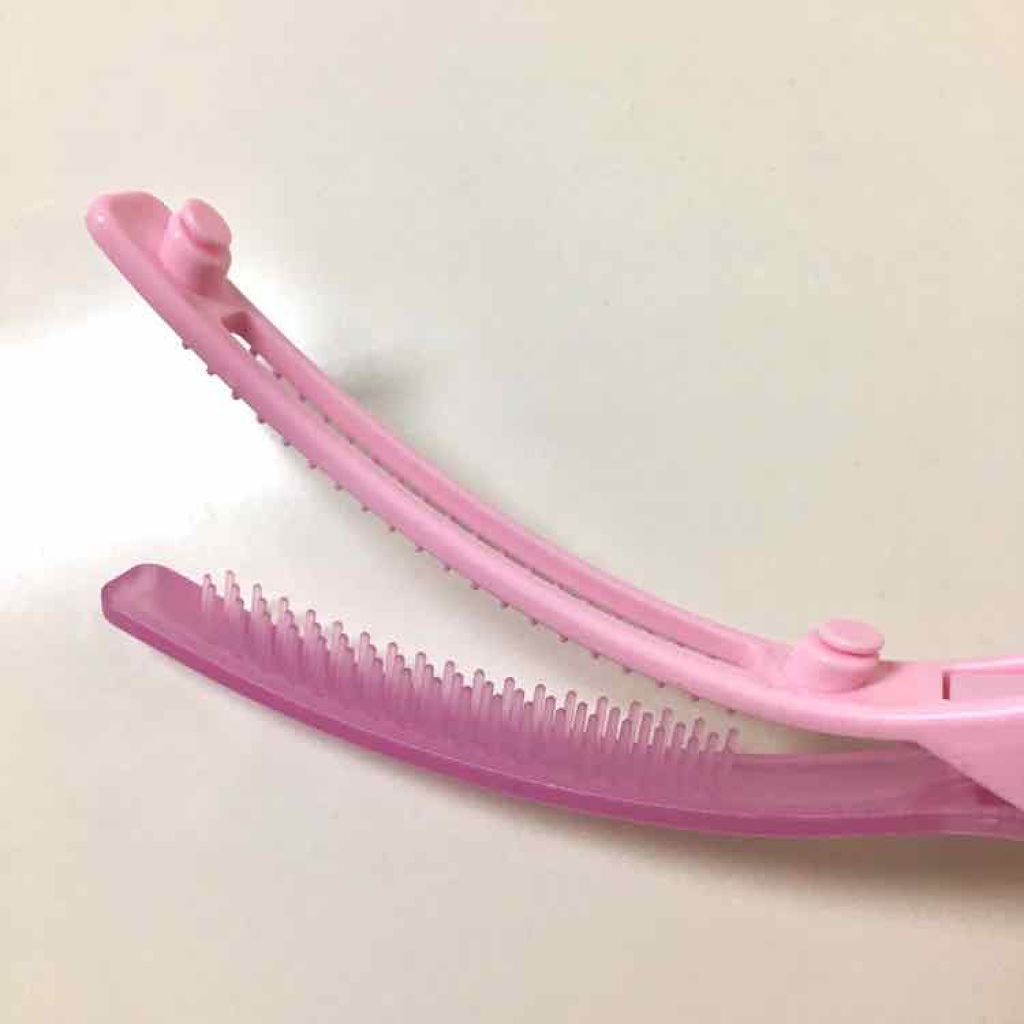 フェイスガード付前髪カット用クリップ/ウォーターライトG.E./ヘアケアグッズを使ったクチコミ(4枚目)