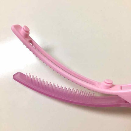 フェイスガード付前髪カット用クリップ/ウォーターライトG.E./ヘアケアグッズを使ったクチコミ(4枚目)