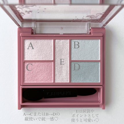 パーフェクトスタイリストアイズ/キャンメイク/アイシャドウパレットを使ったクチコミ(2枚目)